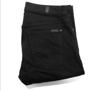 7 For All Mankind Men’s Black Standard Luxe 31/30